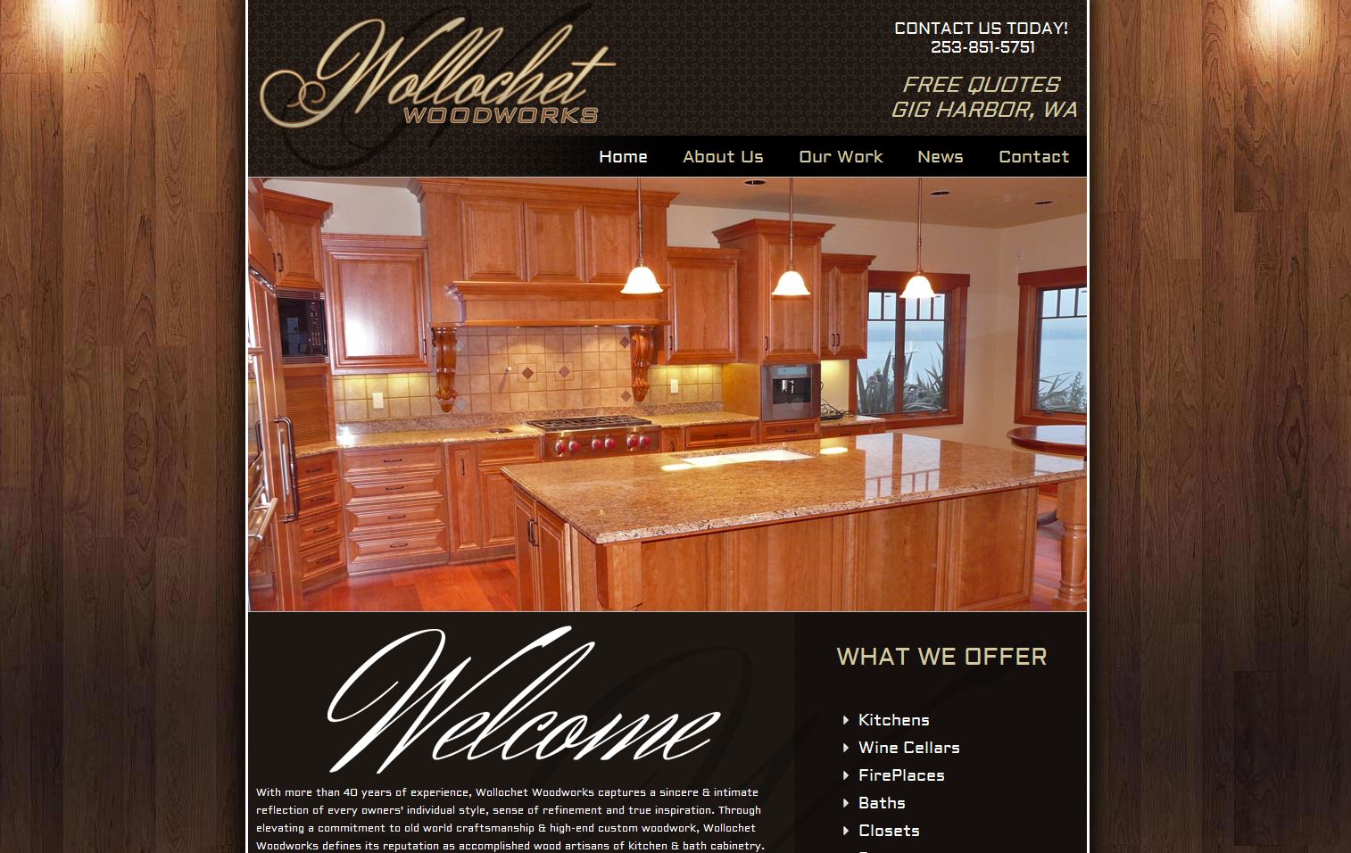 wollochet woodworks specializes in high end custom woodworking gig 